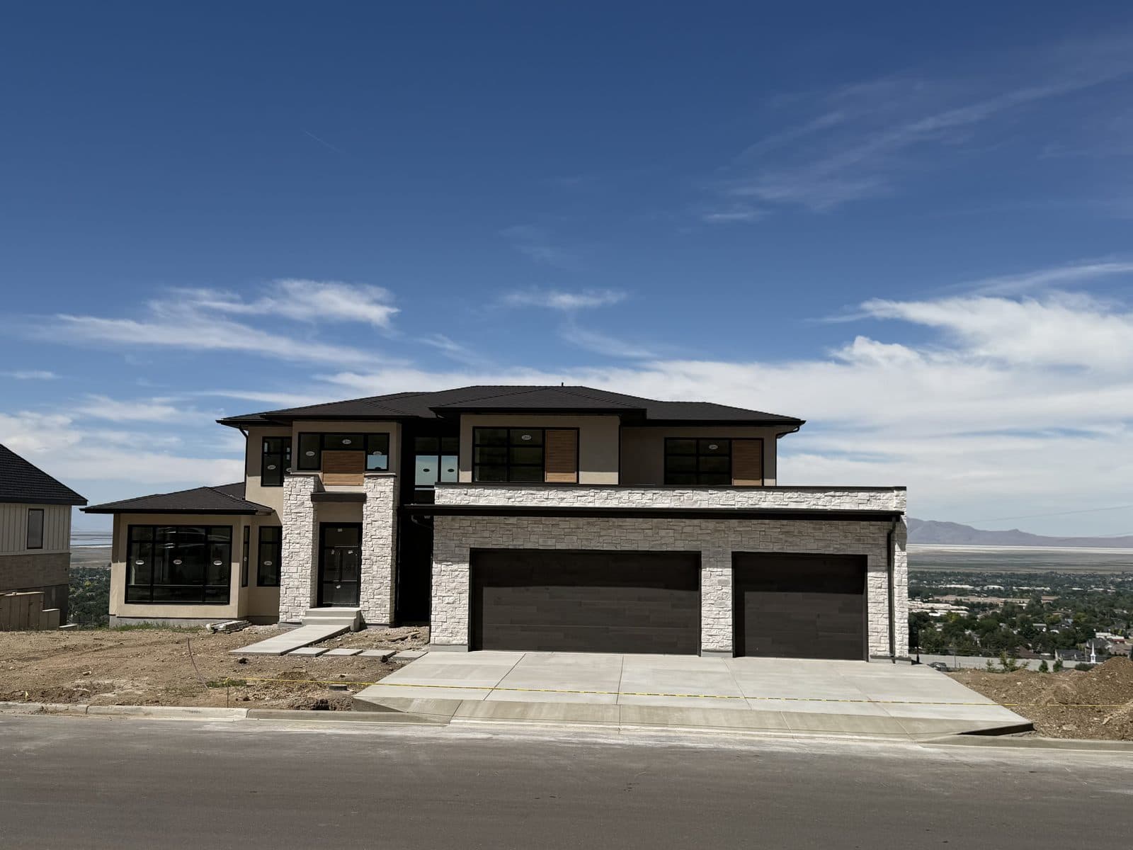 Custom Home — New Construction — residential electrical project in Bountiful, UT