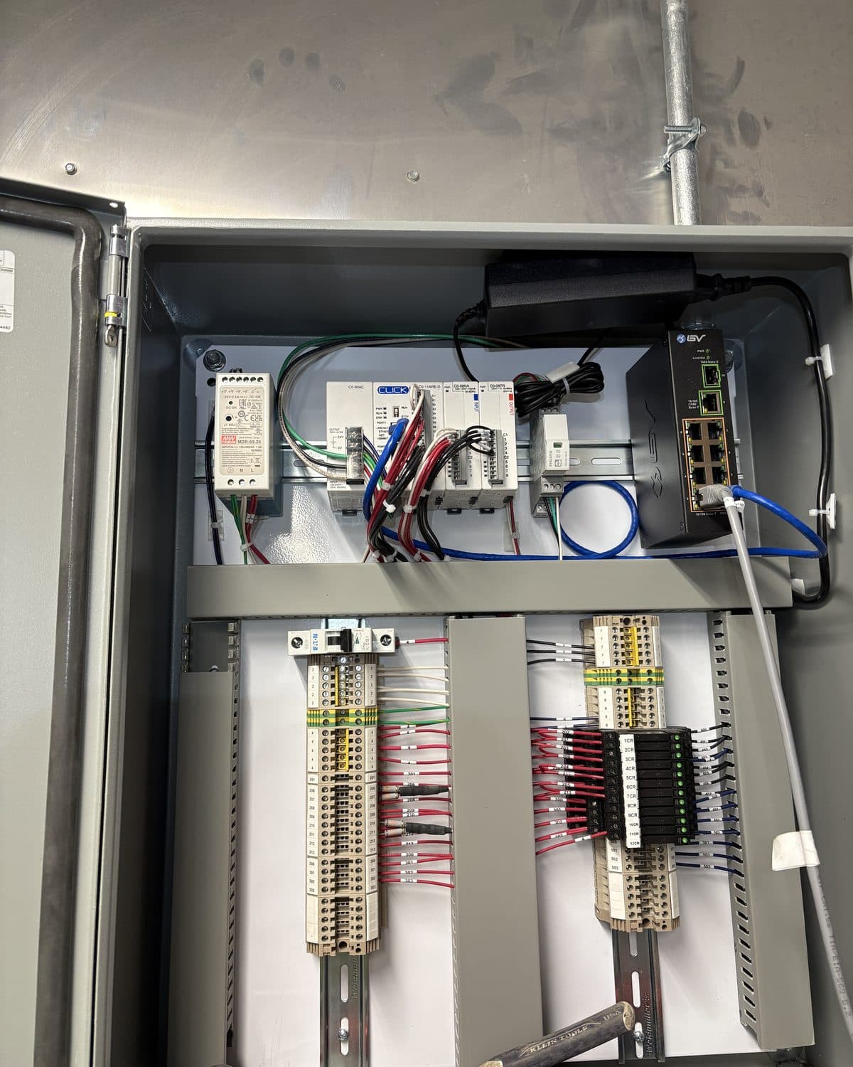 Industrial Control Panel — industrial electrical project in Ogden, UT
